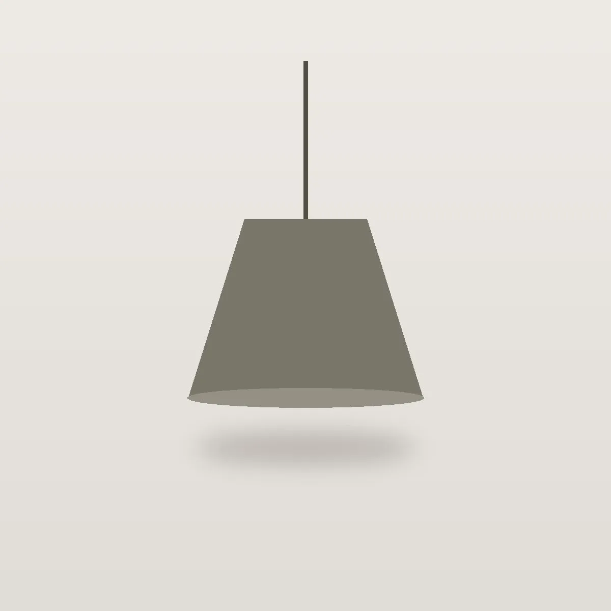 Wandlamp gerookt glas laag