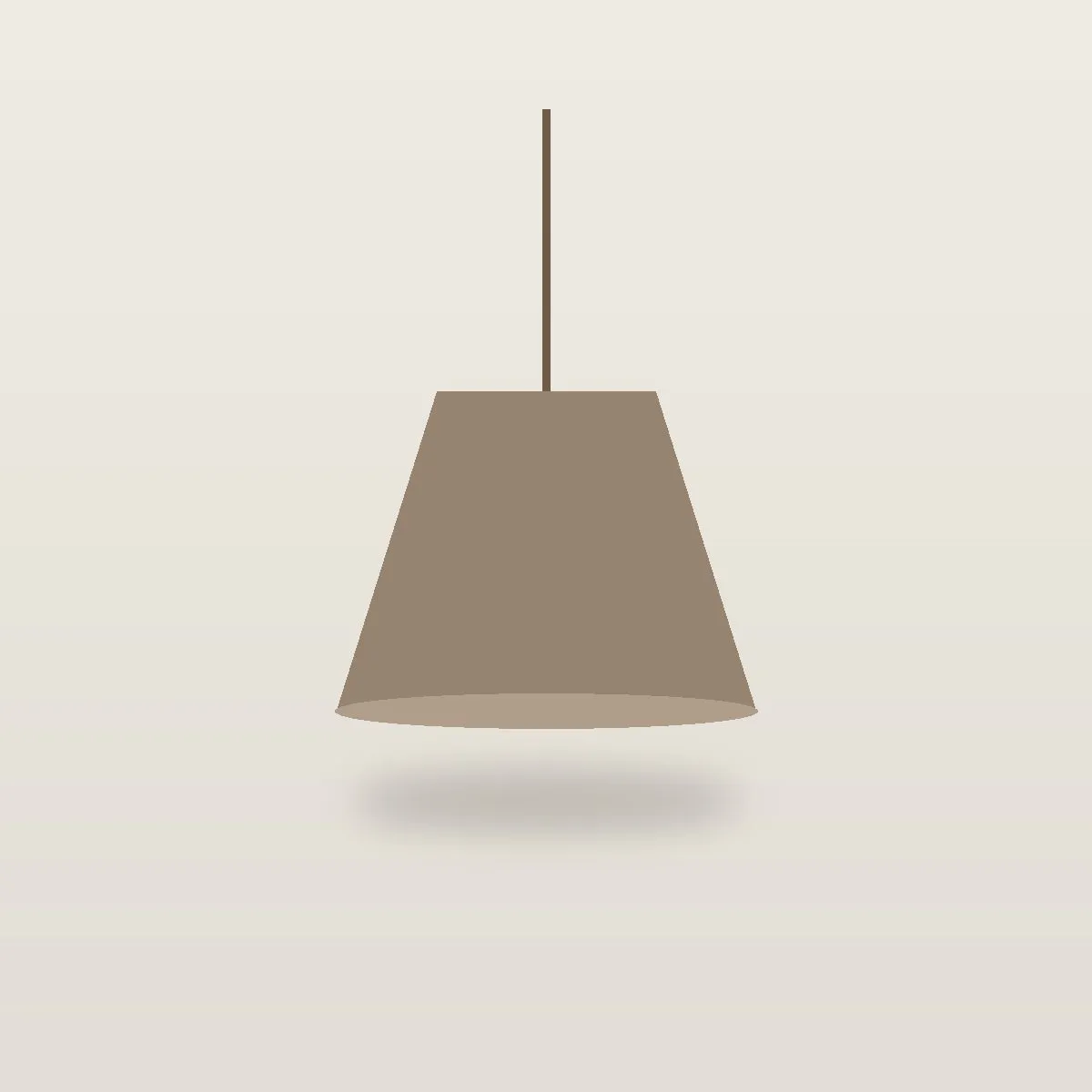 Vloerlamp gerookt glas