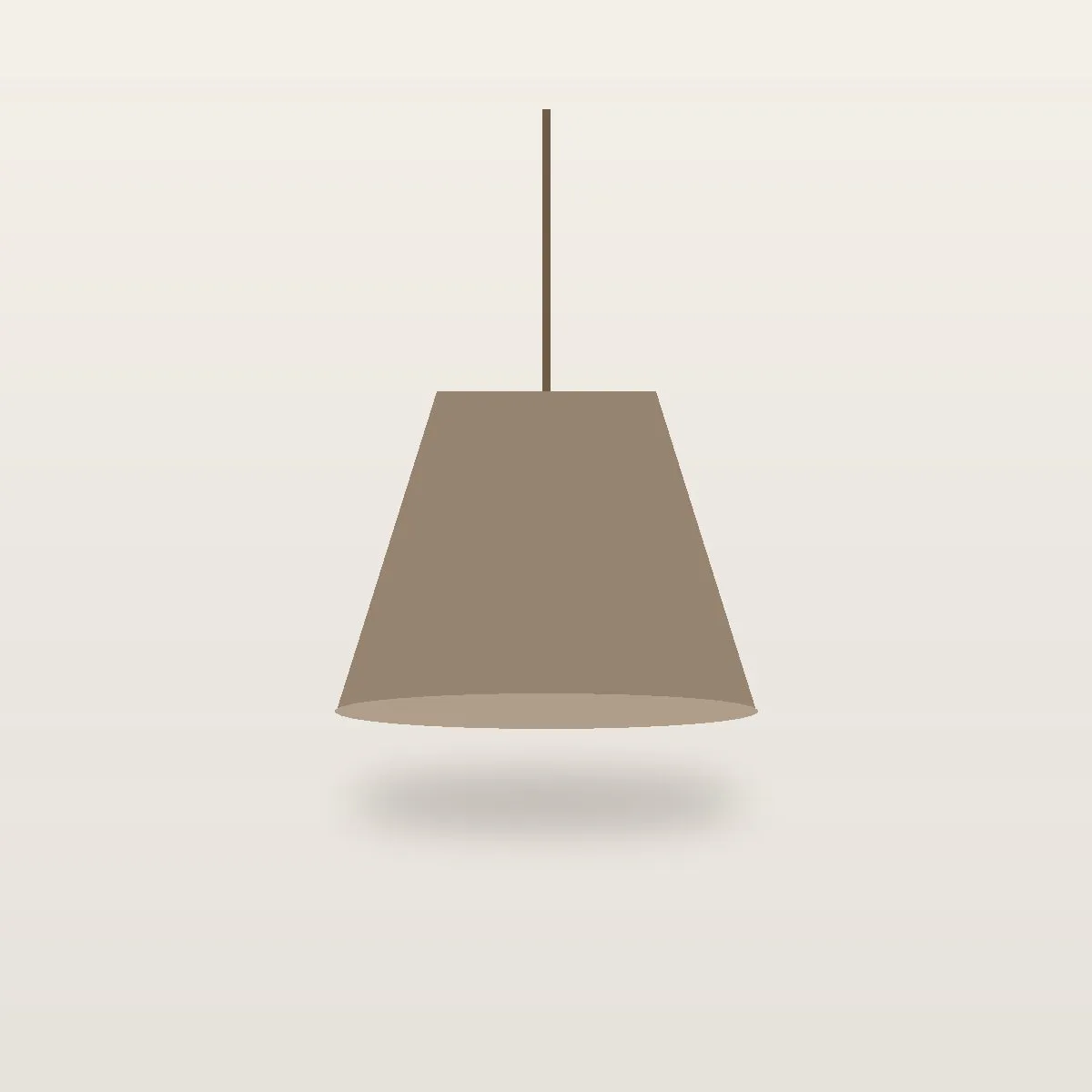 Hanglamp mat zwart