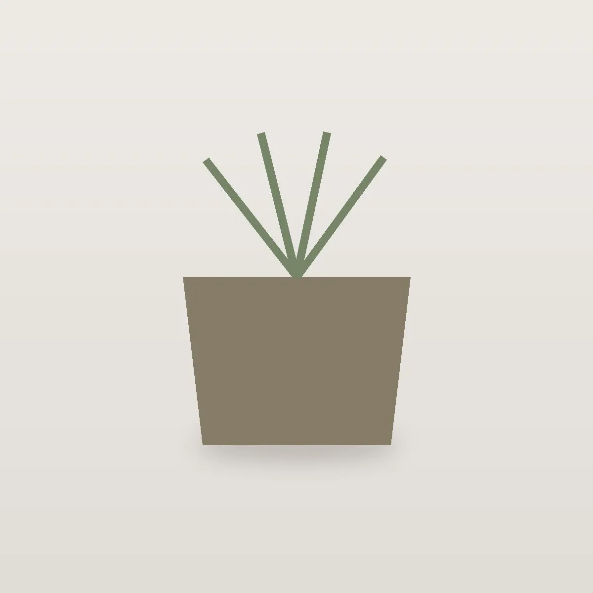 Plantenbak kokosvezel set van twee