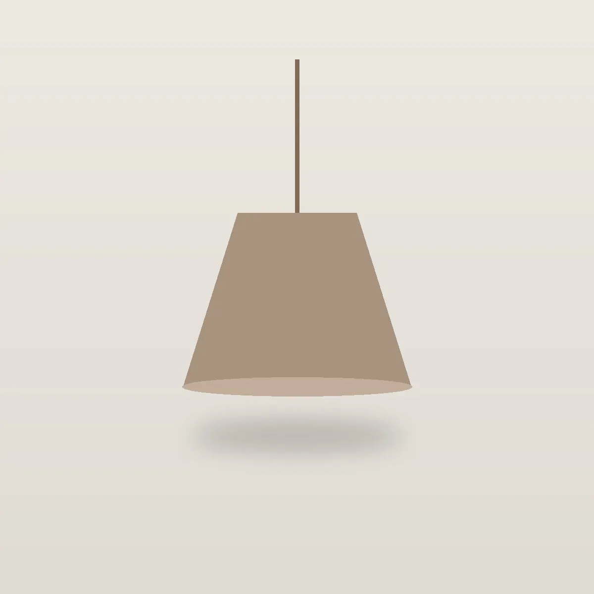 Leeslamp linnen kap hoog